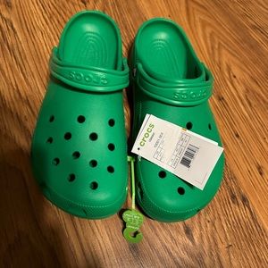 Green Crocs